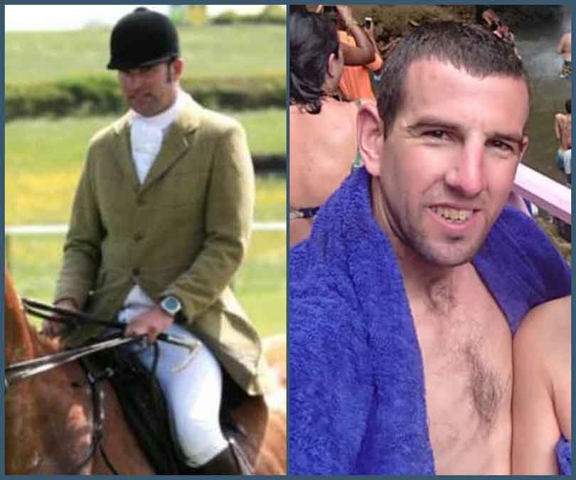 Will Tatler (left) and Sam Staniland received pitiful fines after being filmed illegally hunting a fox