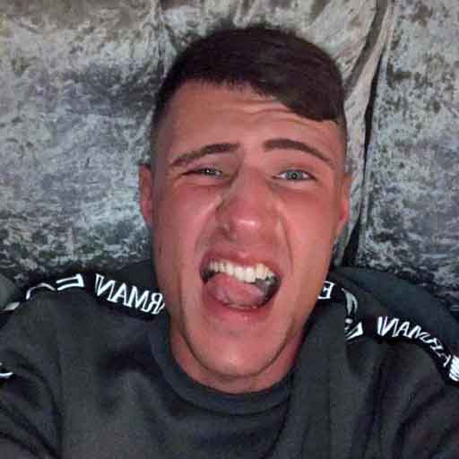 Animal abuser! Jordan Richardson from Hamilton, South Lanarkshire, stabbed an XL bully repeatedly.