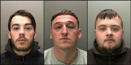 Prosecution of Nottinghamshire poachers and wildlife criminals Dean Northage, Sparky-Joe Bradford, Billy Bradford.