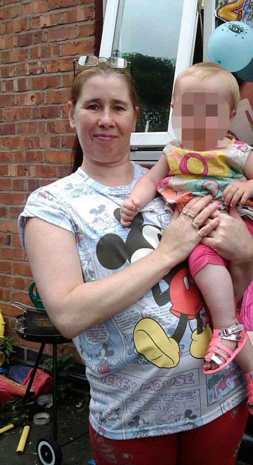 Animal abuser: Manchester woman Gillian Walton neglected dogs so badly one died and one needed urgent RSPCA care.