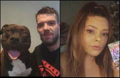 RSPCA prosecution of Derby couple Sophie Baker, aka Sophie Elton, and Tommy Johnson, who abandoned two dogs in a garage.